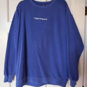 Periwinkle Ogunquit Crewneck Sweatshirt